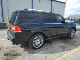 2015 Lincoln Navigator with VIN 5LMJJ2HT4FEJ14227, listed as a Copart auction lot 45225485 with 84,733 mi miles and Salvage title. Bid and sale history available at DreamBid. Image 3.