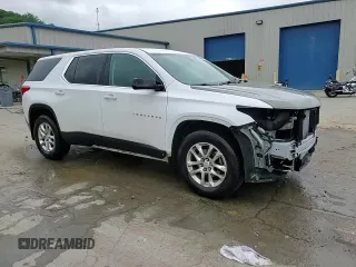 2020 Chevrolet Traverse LS with VIN 1GNEVFKW6LJ141687, listed as a Copart auction lot 58945845 with 112,249 mi miles and Salvage title. Bid and sale history available at DreamBid. Image 15.