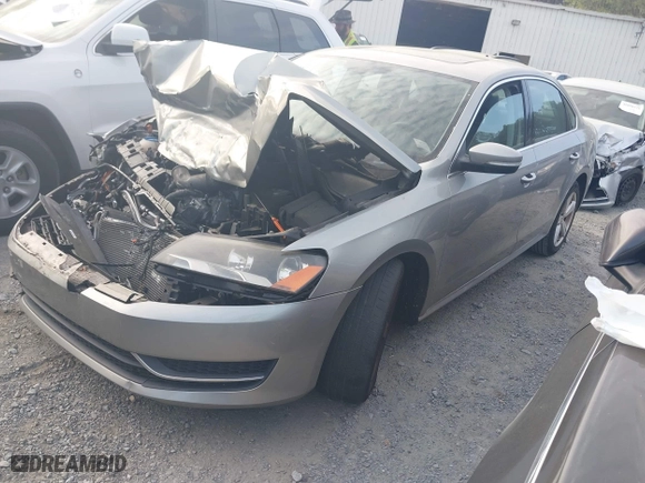 2012 Volkswagen Passat SE with VIN 1VWBH7A3XCC108676, listed as a IAAI auction lot 41897380 with 94,066 mi miles. Bid and sale history available at carsss.com. Image 2.