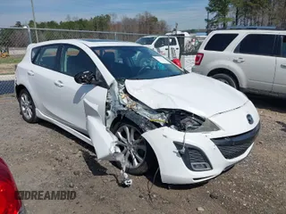 2010 Mazda Mazda3 s Grand Touring with VIN JM1BL1H55A1231915, listed as a IAAI auction lot 41832643 with 145,321 mi miles. Bid and sale history available at carsss.com. Image 1.