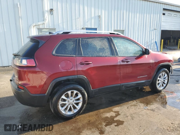 2020 Jeep Cherokee Latitude with VIN 1C4PJMCB1LD615721, listed as a Copart auction lot 53519125 with 98,668 mi miles and Salvage title. Bid and sale history available at DreamBid. Image 3.