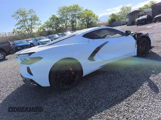 2023 Chevrolet Corvette 1LT with VIN 1G1YA2D42P5116900, listed as a Copart auction lot 56719765 with 15,129 mi miles and Salvage title. Bid and sale history available at DreamBid. Image 4.