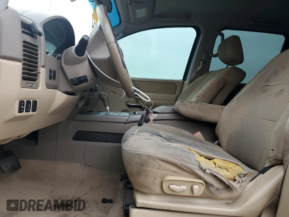 2010 Nissan Titan SE with VIN 1N6BA0ED7AN314912, listed as a Copart auction lot 44160485 with 382,943 mi miles and Salvage Title. Bid and sale history available at carsss.com. Image 7.