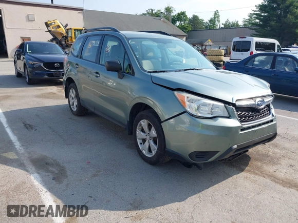 2015 Subaru Forester 2.5i with VIN JF2SJABC2FH508209, listed as a IAAI auction lot 42795593 with 210,479 mi miles and . Bid and sale history available at DreamBid. Image 1.