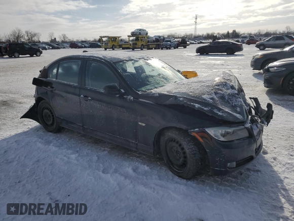 2009 BMW 3 Series 323i with VIN WBAPG73579A401821, listed as a Copart auction lot 43933955 with Not provided miles and Non repairable. Bid and sale history available at DreamBid. Image 4.