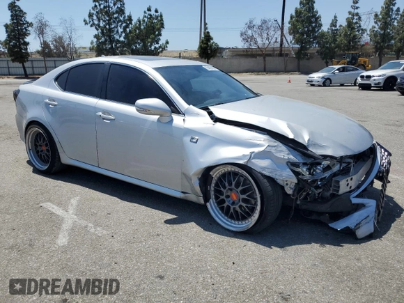 2012 Lexus IS 250 z VIN JTHBF5C23C5168609, wystawiony jako Copart lot #59409105 z przebiegiem 165 550 mil mil oraz Szkoda całkowita • Salvage title. Historia ofert i sprzedaży dostępna na DreamBid. Obrazek 4.