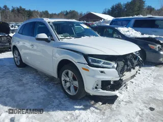 2018 Audi Q5 Premium Plus with VIN WA1BNAFY0J2202270, listed as a IAAI auction lot 41603310 with 148,699 mi miles. Bid and sale history available at carsss.com. Image 1.