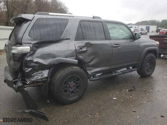 2023 Toyota 4Runner SR5 Premium with VIN JTENU5JRXP6149636, listed as a Copart auction lot 42730955 with 21,253 mi miles and Salvage Title. Bid and sale history available at carsss.com. Image 3.