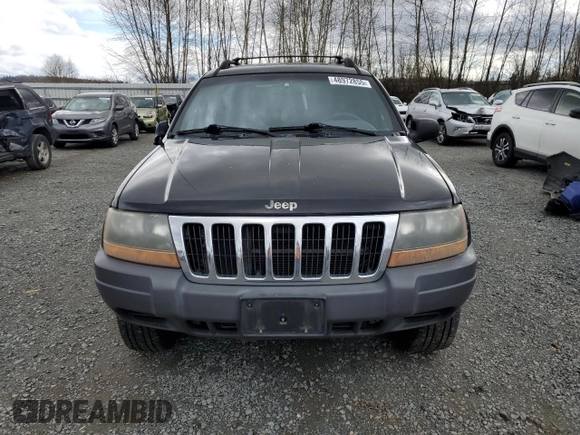 2001 Jeep Grand Cherokee Laredo with VIN 1J4GW48N31C578186, listed as a Copart auction lot 48972855 with 161,623 mi miles and Clean title. Bid and sale history available at DreamBid. Image 5.