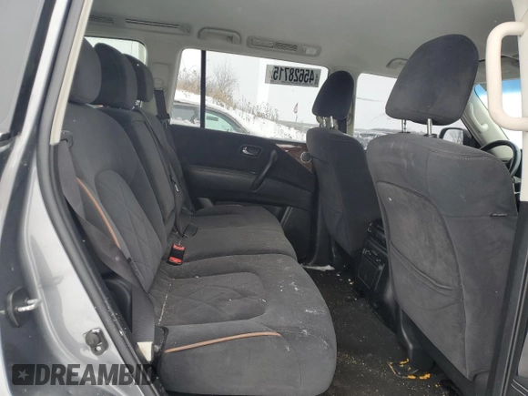 2017 Nissan Armada SV with VIN JN8AY2NC9H9505655, listed as a Copart auction lot 45628715 with 154,441 mi miles and Clean Title. Bid and sale history available at carsss.com. Image 11.