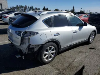 2010 Infiniti EX Journey with VIN JN1AJ0HR4AM750566, listed as a Copart auction lot 41864075 with 164,696 mi miles and Salvage Title. Bid and sale history available at DreamBid. Image 3.