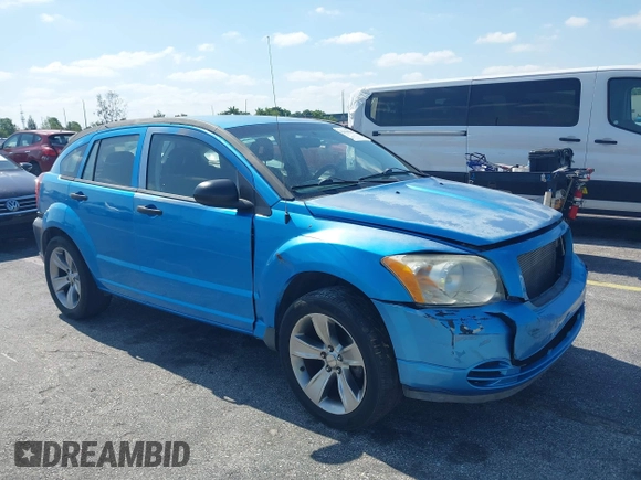 2008 Dodge Caliber SE with VIN 1B3HB28B88D677348, listed as a IAAI auction lot 42130383 with 217,564 mi miles. Bid and sale history available at carsss.com. Image 1.