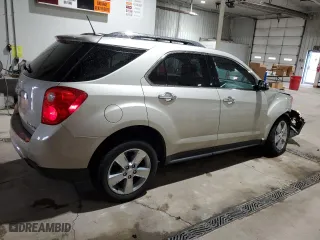 2013 Chevrolet Equinox LTZ with VIN 2GNFLGEK5D6234904, listed as a Copart auction lot 52020655 with 60,037 mi miles and Salvage Title. Bid and sale history available at carsss.com. Image 3.