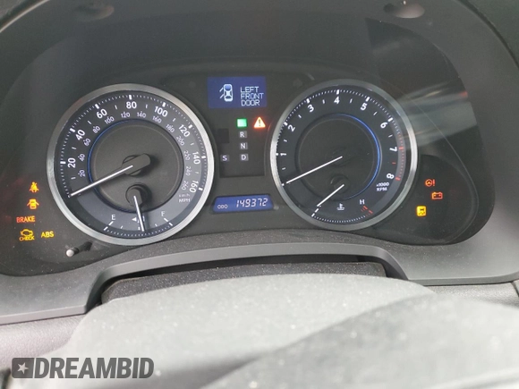2011 Lexus IS 350 with VIN JTHCE5C20B5000786, listed as a Copart auction lot 42167155 with 149,372 mi miles and Salvage title. Bid and sale history available at DreamBid. Image 9.