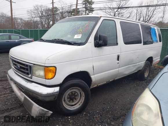 2003 Ford Econoline Passenger XL with VIN 1FBSS31L13HA69576, listed as a IAAI auction lot 41818210 with 240,315 mi miles and . Bid and sale history available at DreamBid. Image 2.
