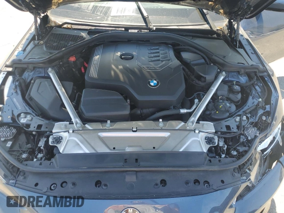 2024 BMW 4 Series 430i z VIN WBA23AT05RCP03975, wystawiony jako Copart lot #56381405 z przebiegiem Nie podano mil oraz Szkoda całkowita • Salvage title. Historia ofert i sprzedaży dostępna na DreamBid. Obrazek 11.