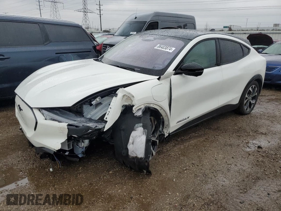 2022 Ford Mustang Mach-E Premium с VIN 3FMTK3R72NMA03426, выставлен на аукционе Copart как лот 86403874 с пробегом 25 891 миль миль и Списание • Salvage title. История ставок и продаж доступна на DreamBid. Изображение 1.