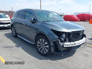 2014 Acura MDX Tech Pkg with VIN 5FRYD3H47EB010189, listed as a IAAI auction lot 42052320 with 127,225 mi miles. Bid and sale history available at carsss.com. Image 1.