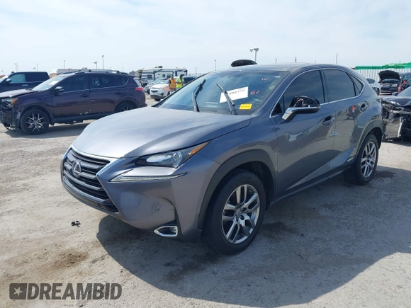 2015 Lexus NX 300h with VIN JTJYWRBZ7F2002355, listed as a IAAI auction lot 41888375 with 88,768 mi miles and . Bid and sale history available at DreamBid. Image 17.