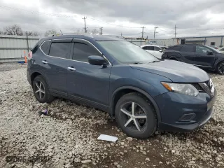 2016 Nissan Rogue SL with VIN 5N1AT2MT5GC773305, listed as a Copart auction lot 52831085 with 73,991 mi miles and Clean Title. Bid and sale history available at carsss.com. Image 4.