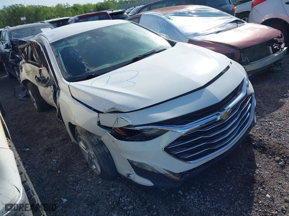 2020 Chevrolet Malibu LS with VIN 1G1ZC5ST2LF116832, listed as a IAAI auction lot 40487984 with 0 mi miles. Bid and sale history available at carsss.com. Image 1.