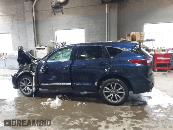 2021 Acura RDX w/Technology Package with VIN 5J8TC2H57ML007176, listed as a IAAI auction lot 41554086 with 42,335 mi miles. Bid and sale history available at carsss.com. Image 15.