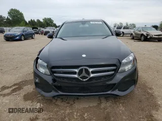 2017 Mercedes-Benz C 300 with VIN 55SWF4JB2HU215066, listed as a Copart auction lot 57427375 with 78,506 mi miles and Salvage title. Bid and sale history available at DreamBid. Image 5.
