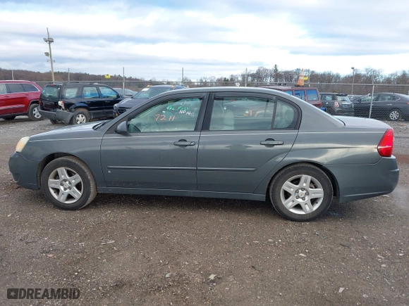 2007 Chevrolet Malibu LT w/2LT with VIN 1G1ZT57N47F255375, listed as a IAAI auction lot 41807211 with 160,997 mi miles. Bid and sale history available at carsss.com. Image 14.