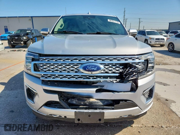 2019 Ford Expedition Platinum with VIN 1FMJU1MT4KEA65194, listed as a Copart auction lot 58161715 with 100,983 mi miles and Salvage title. Bid and sale history available at DreamBid. Image 5.