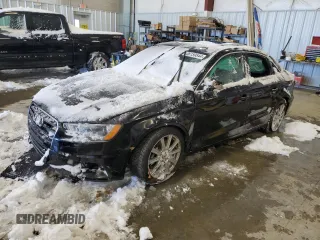 2015 Audi A3 2.0T Premium Plus with VIN WAUEFGFF5F1056542, listed as a Copart auction lot 38159544 with 70,259 mi miles. Bid and sale history available at carsss.com. Image 1.