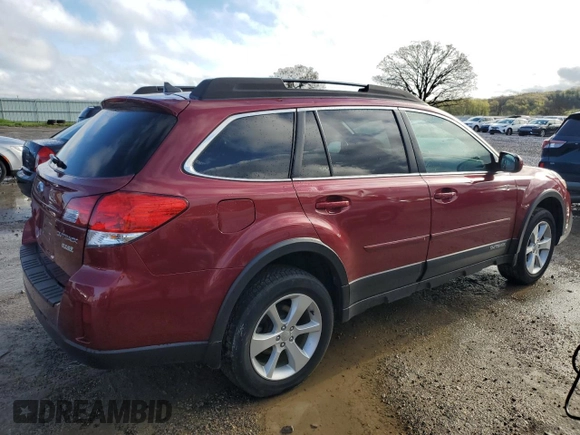 2014 Subaru Outback Premium with VIN 4S4BRBCC4E3324554, listed as a Copart auction lot 54422835 with 94,497 mi miles and Clean Title. Bid and sale history available at DreamBid. Image 3.