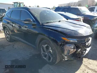 2022 Hyundai Tucson Limited with VIN 5NMJE3AEXNH001018, listed as a IAAI auction lot 41243221 with 81,590 mi miles. Bid and sale history available at carsss.com. Image 1.