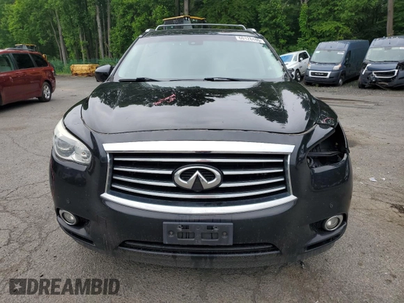2015 Infiniti QX60 with VIN 5N1AL0MM6FC559628, listed as a Copart auction lot 60128485 with 157,196 mi miles and Salvage title. Bid and sale history available at DreamBid. Image 5.