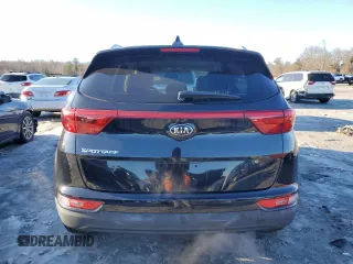2017 Kia Sportage LX with VIN KNDPMCAC7H7085550, listed as a Copart auction lot 45225855 with 96,365 mi miles and Clean Title. Bid and sale history available at carsss.com. Image 6.