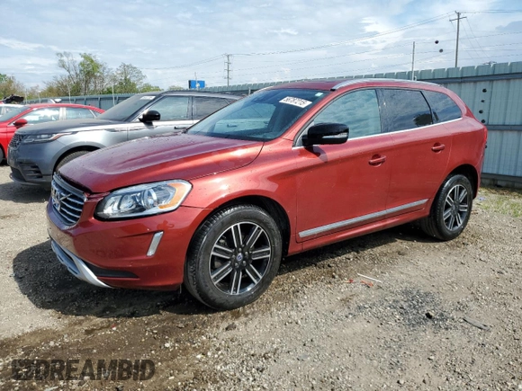 2017 Volvo XC60 Dynamic with VIN YV440MDR4H2094480, listed as a Copart auction lot 56787215 with 62,811 mi miles and Salvage title. Bid and sale history available at DreamBid. Image 1.