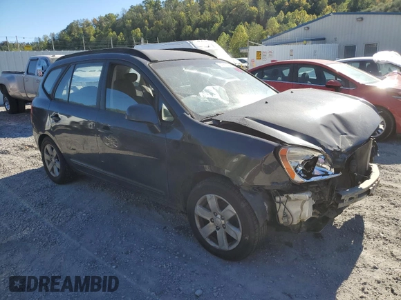 2008 Kia Rondo LX with VIN KNAFG525887163670, listed as a Copart auction lot 74963694 with Not Provided miles and Salvage Title. Bid and sale history available at carsss.com. Image 4.