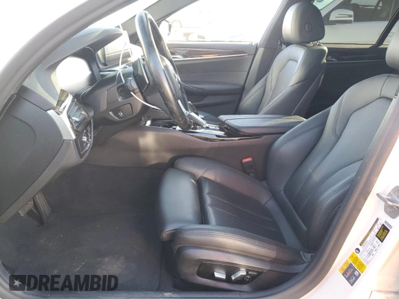 2020 BMW 5 Series 530e with VIN WBAJA9C00LCD30709, listed as a Copart auction lot 86218294 with 154,841 mi miles and Salvage title. Bid and sale history available at DreamBid. Image 7.