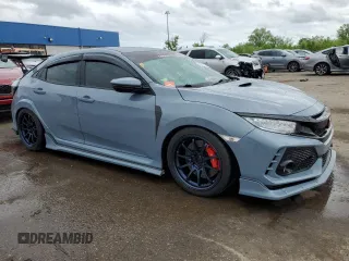 2019 Honda Civic Type R Touring z VIN SHHFK8G7XKU206080, wystawiony jako Copart lot #54005174 z przebiegiem 40 665 mil mil oraz Szkoda całkowita • Salvage title. Historia ofert i sprzedaży dostępna na DreamBid. Obrazek 4.