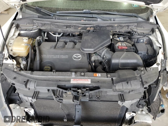 2009 Mazda CX-9 Touring with VIN JM3TB38V990174727, listed as a Copart auction lot 54145625 with 161,211 mi miles and Salvage Title. Bid and sale history available at DreamBid. Image 12.