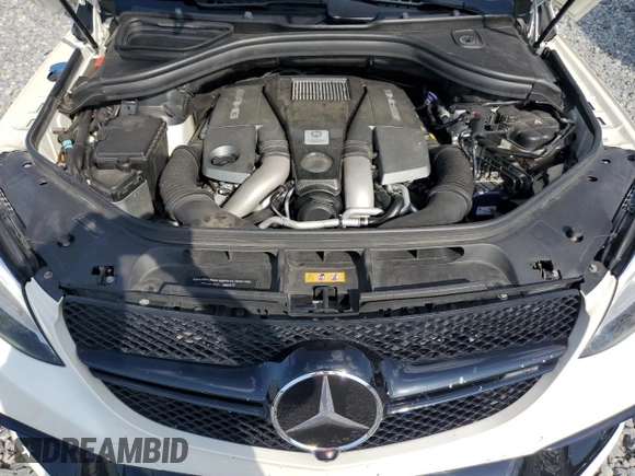 2018 Mercedes-Benz GLE 63 S AMG with VIN 4JGED7FB6JA119044, listed as a Copart auction lot 61832525 with 55,801 mi miles and Salvage title. Bid and sale history available at DreamBid. Image 12.