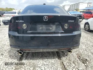2008 Acura TSX Nav with VIN JH4CL96938C013039, listed as a Copart auction lot 47817355 with 113,606 mi miles and Salvage Title. Bid and sale history available at carsss.com. Image 6.