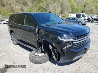 2022 Chevrolet Tahoe LT with VIN 1GNSKNKD2NR331107, listed as a Copart auction lot 54296895 with 29,906 mi miles and Salvage title. Bid and sale history available at DreamBid. Image 4.