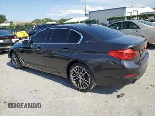 2018 BMW 5 Series 530e with VIN WBAJA9C58JG623272, listed as a Copart auction lot 56297454 with 76,161 mi miles and Non repairable. Bid and sale history available at DreamBid. Image 2.