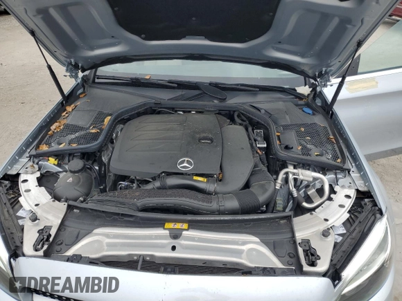 2023 Mercedes-Benz C 300 with VIN W1KWK8EB8PG117149, listed as a Copart auction lot 85022444 with 29,304 mi miles and Salvage Title. Bid and sale history available at DreamBid. Image 11.