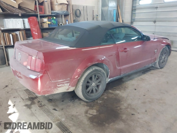 2009 Ford Mustang with VIN 1ZVHT84N595108044, listed as a IAAI auction lot 41366680 with 144,598 mi miles and . Bid and sale history available at DreamBid. Image 4.