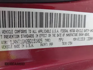 2011 Jeep Patriot Latitude with VIN 1J4NT1GA2BD151025, listed as a IAAI auction lot 41999452 with 224,778 mi miles and . Bid and sale history available at carsss.com. Image 9.