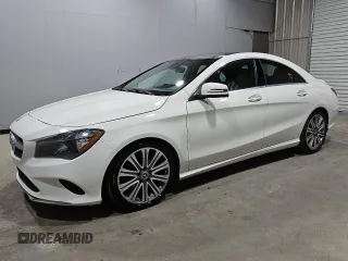 2018 Mercedes-Benz CLA with VIN WDDSJ4EB8JN550130, listed as a Copart auction lot 49592815 with 92,547 mi miles and Clean Title. Bid and sale history available at carsss.com. Image 1.