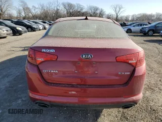 2013 Kia Optima EX with VIN 5XXGN4A79DG221796, listed as a Copart auction lot 49491285 with 106,145 mi miles and Salvage Title. Bid and sale history available at carsss.com. Image 6.