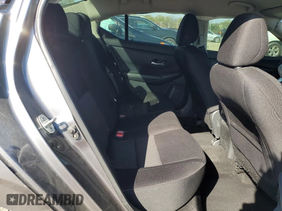 2022 Nissan Sentra SV with VIN 3N1AB8CVXNY245795, listed as a Copart auction lot 52396295 with 37,184 mi miles and Salvage Title. Bid and sale history available at carsss.com. Image 10.