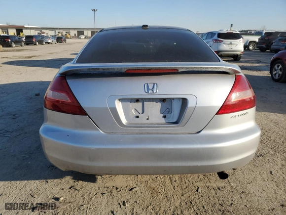 2005 Honda Accord Cpe EX-L with VIN 1HGCM726X5A004040, listed as a Copart auction lot 47595895 with 212,959 mi miles and Salvage Title. Bid and sale history available at carsss.com. Image 6.